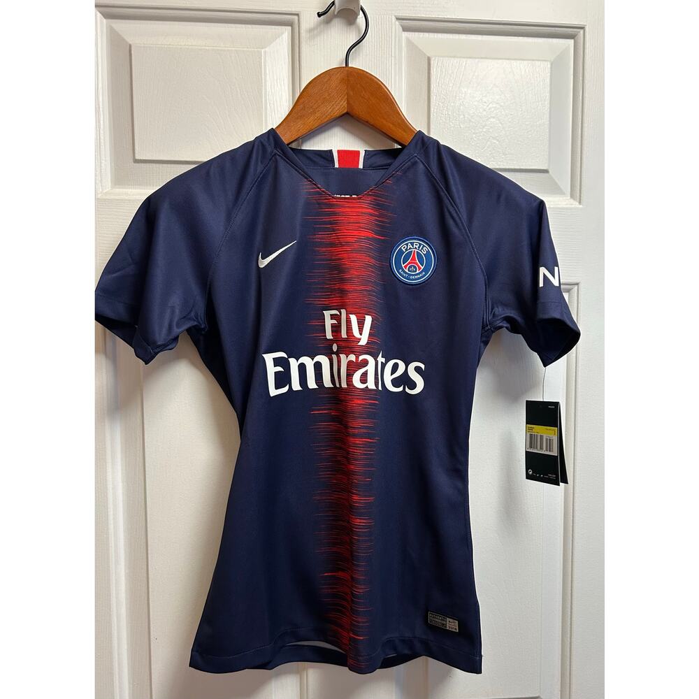 NWT Womens Nike Paris Saint German PSG 2018 Soccer Jersey, Size S